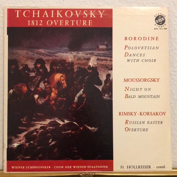 Tchaikovsky 1812 Overture Vinyl Album - Picture 2 of 4
